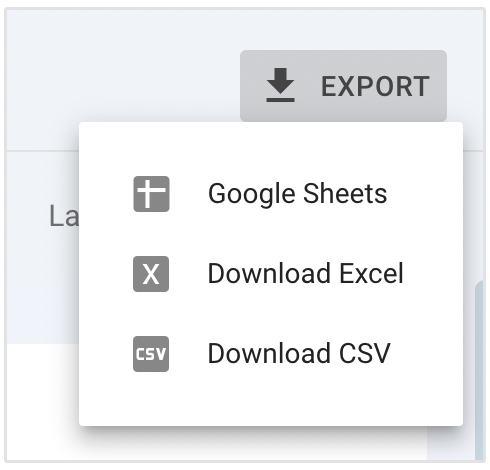 GSC-Daten exportieren